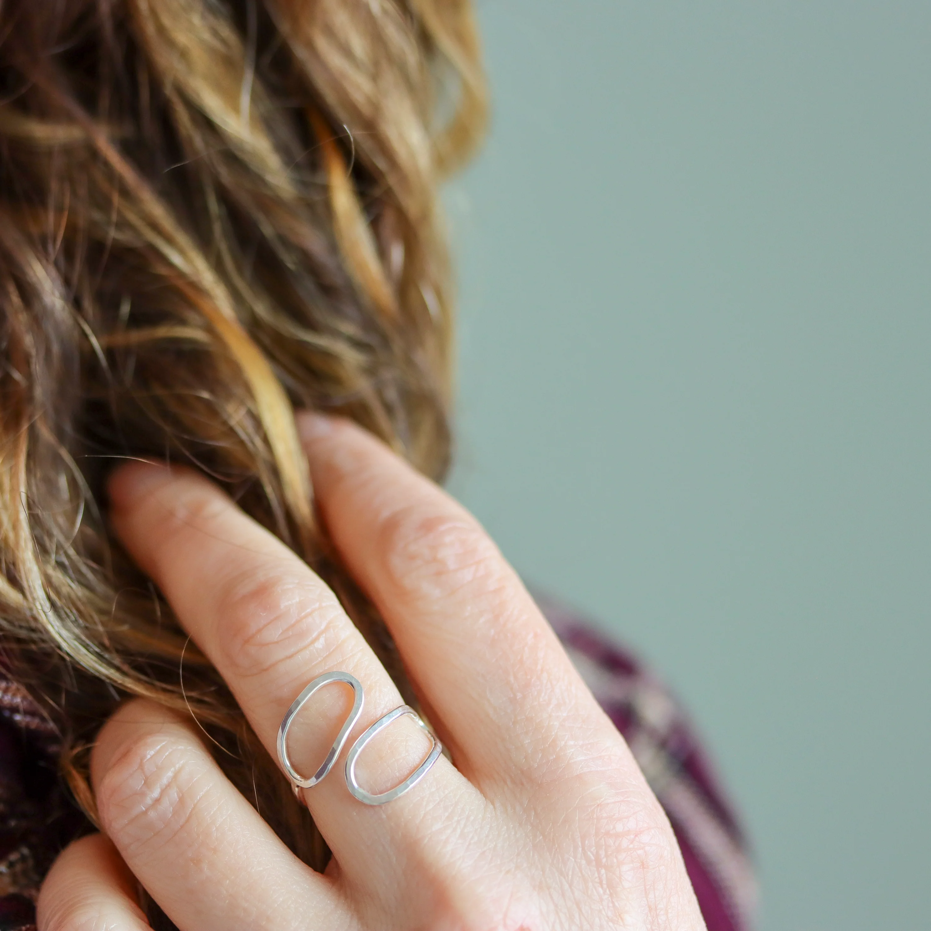 Cairn Adjustable Wrap Ring - Image 2