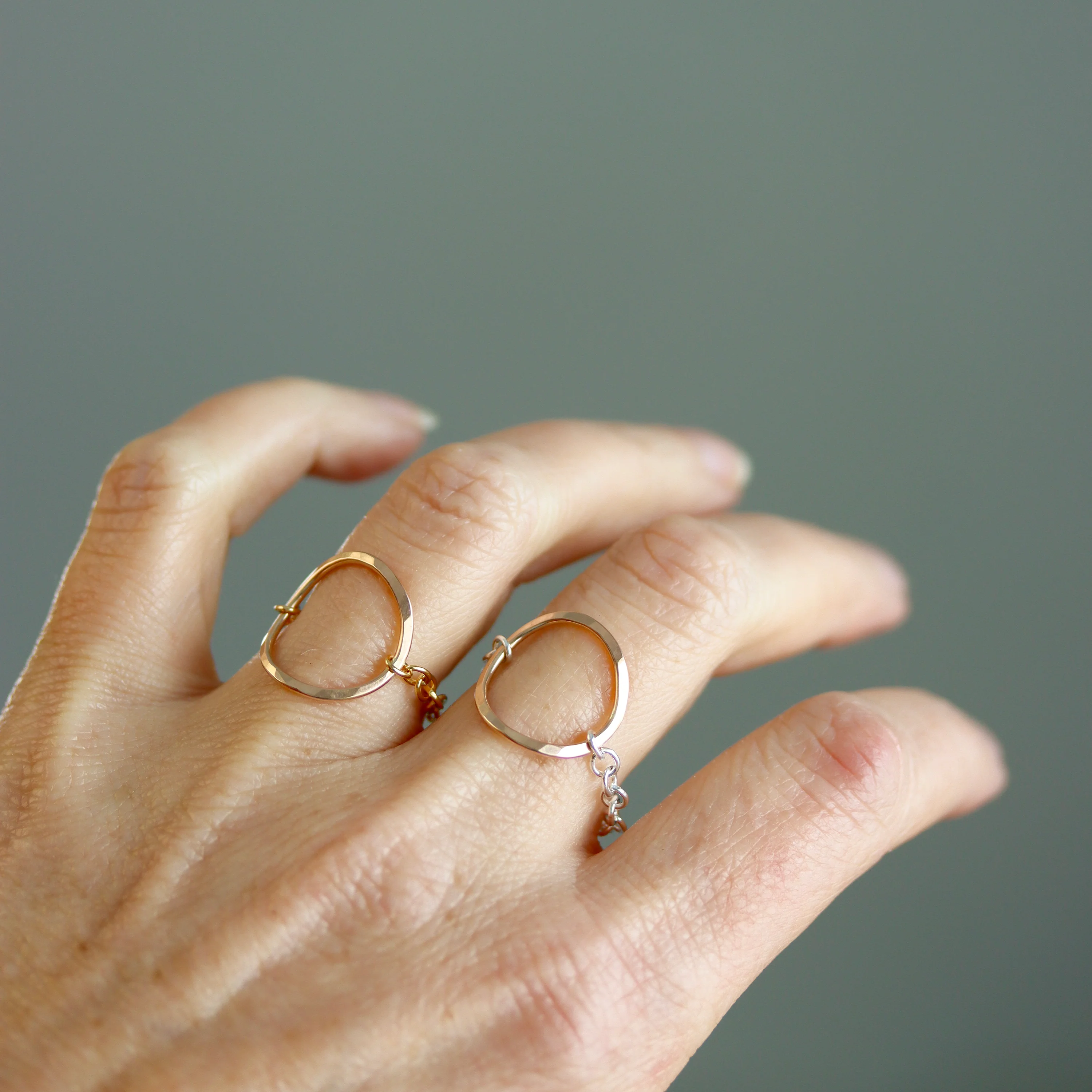 Chain + Circle Ring - Image 5