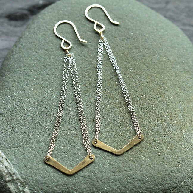 Chevron Swing Earring - Image 3