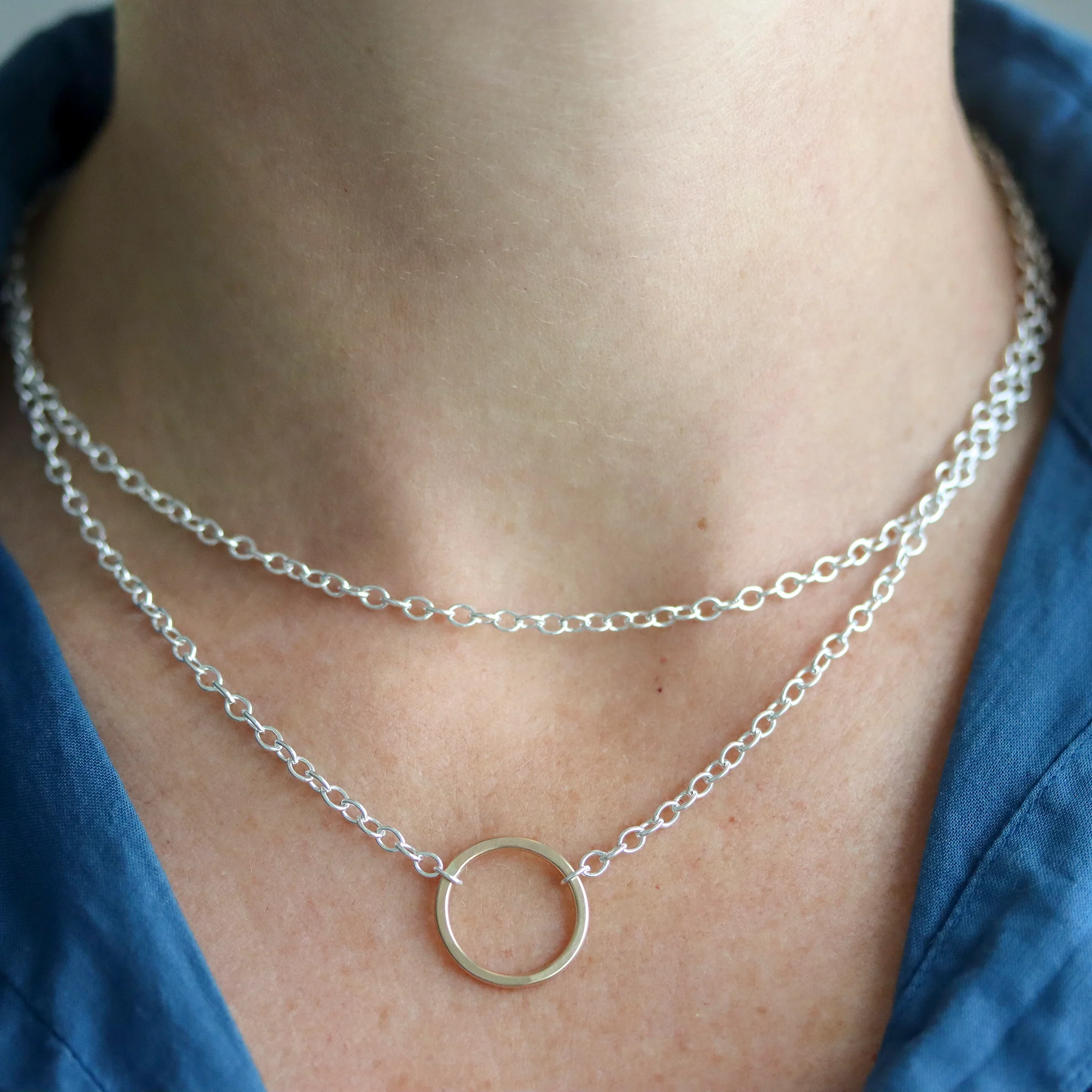 Circle Wrap Necklace - Image 4
