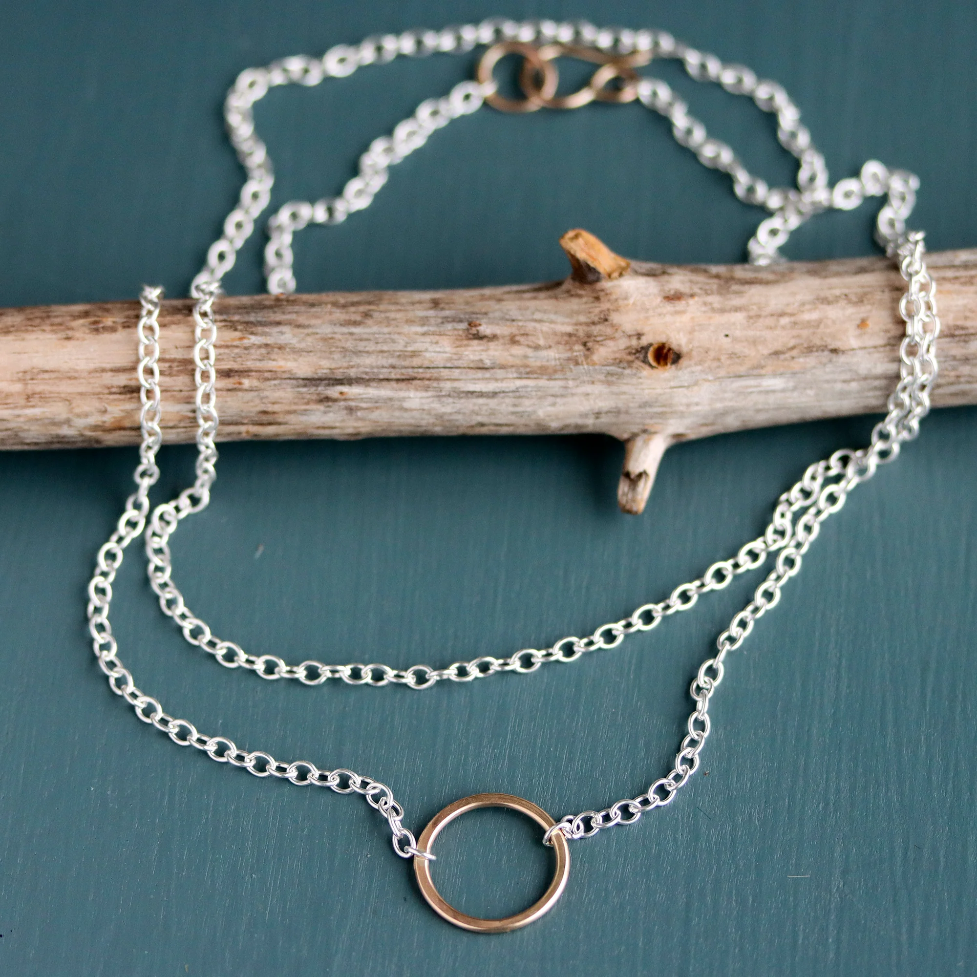 Circle Wrap Necklace - Image 5