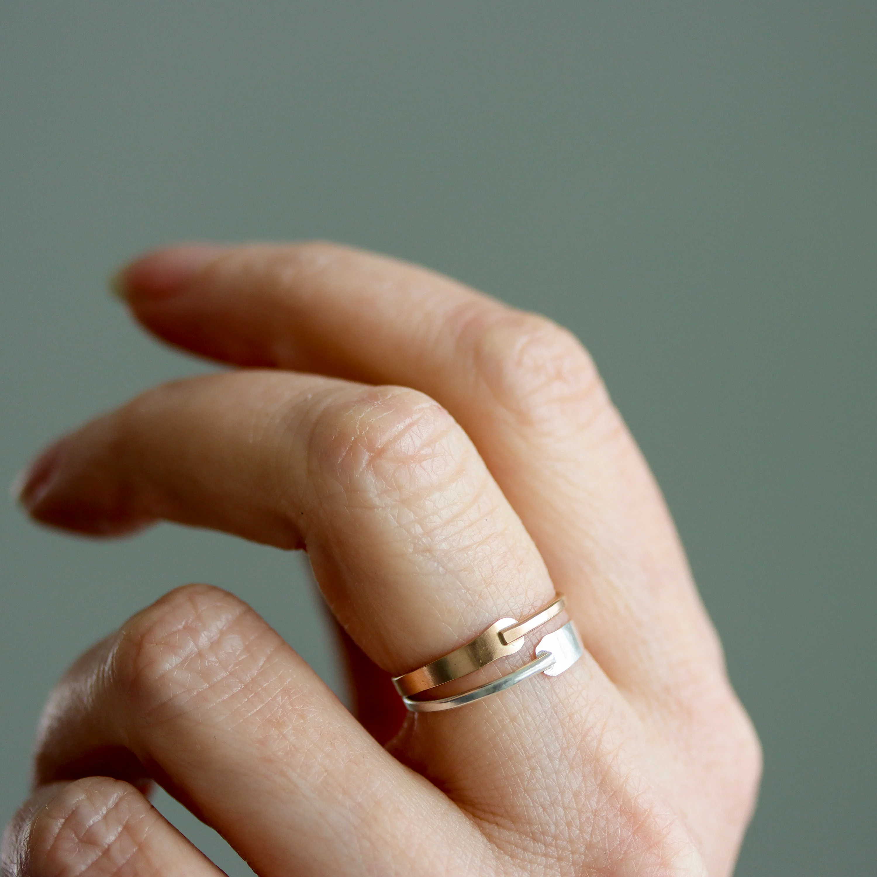 Clasp Stacking Rings - Image 2