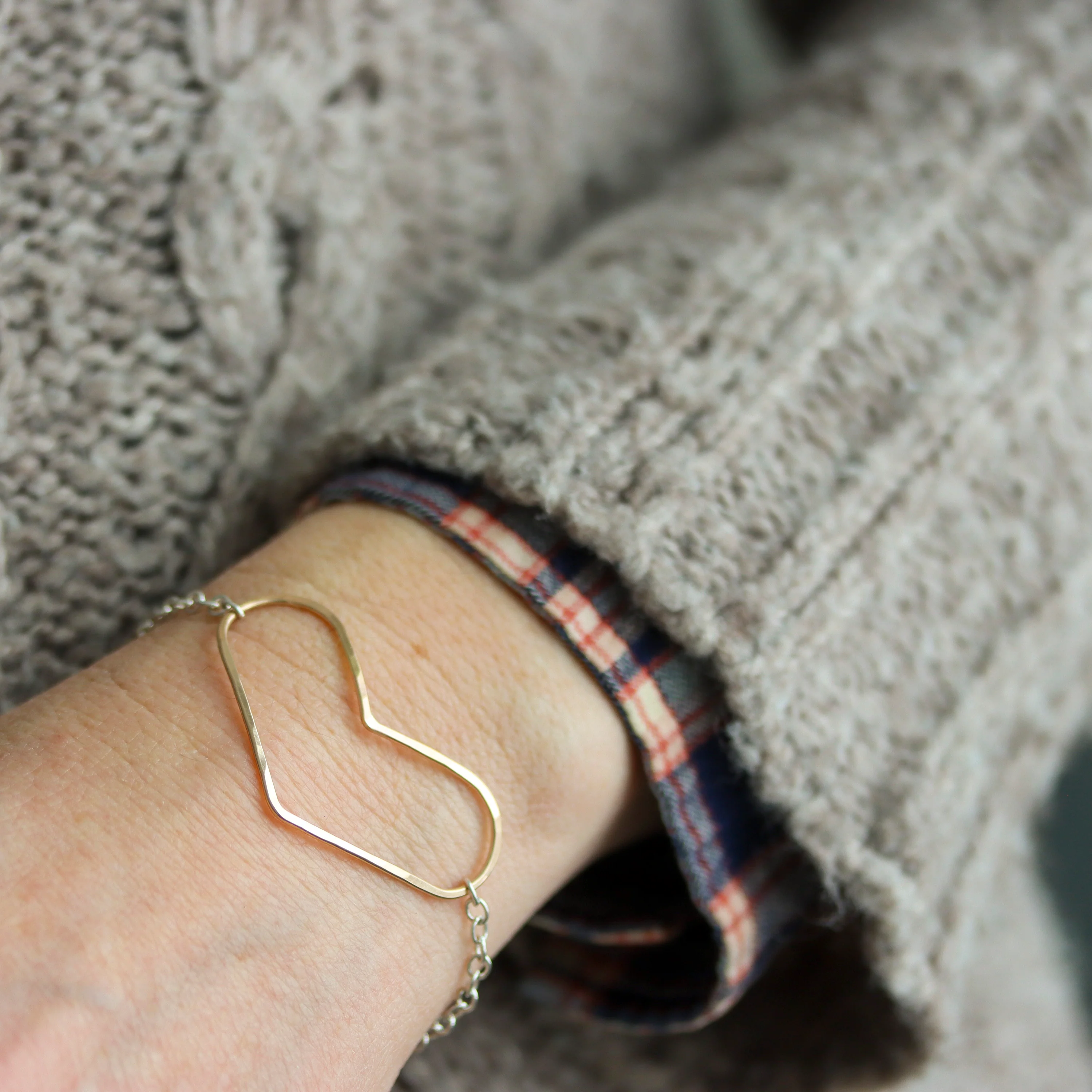 Forged Heart Bracelet - Image 2