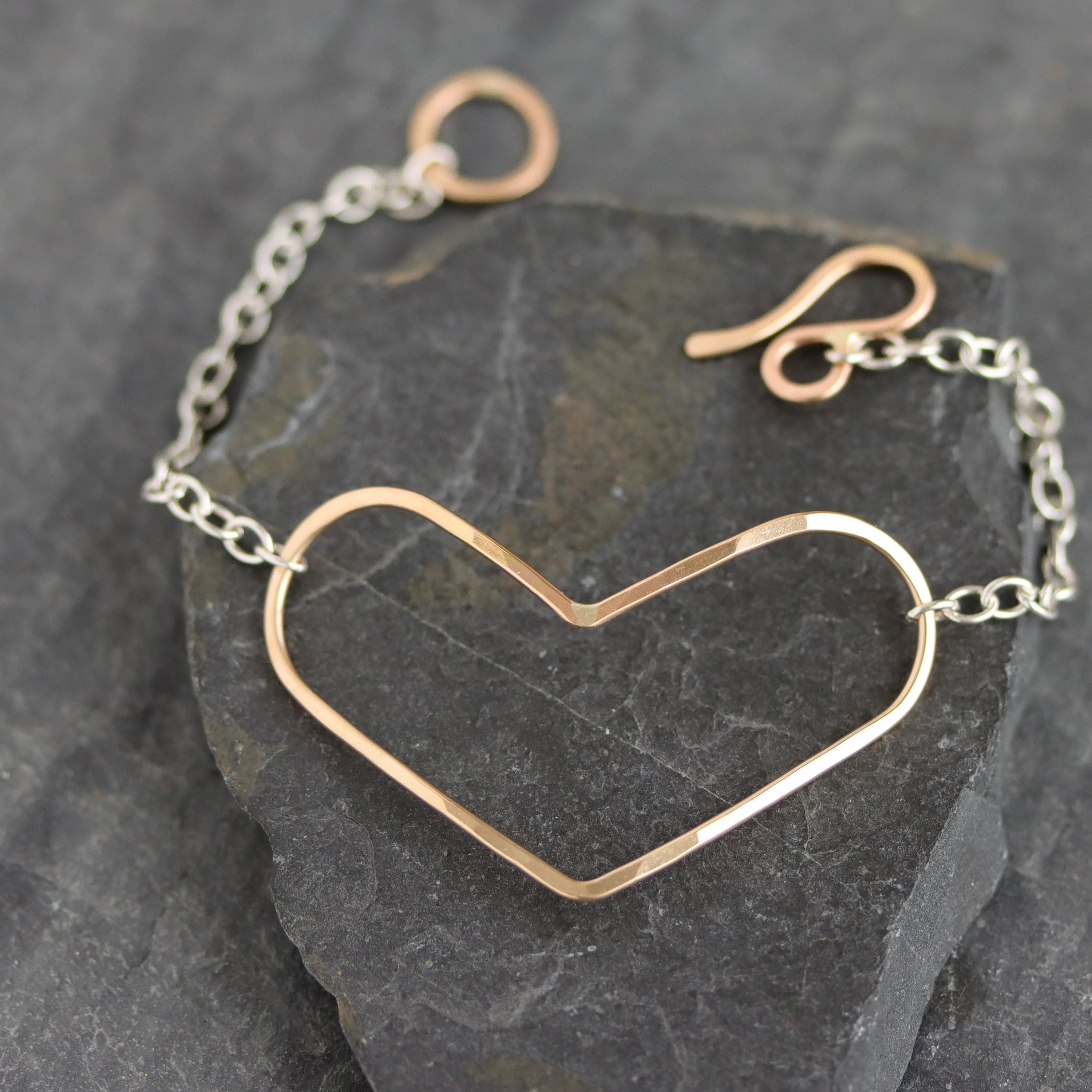 Forged Heart Bracelet - Image 3
