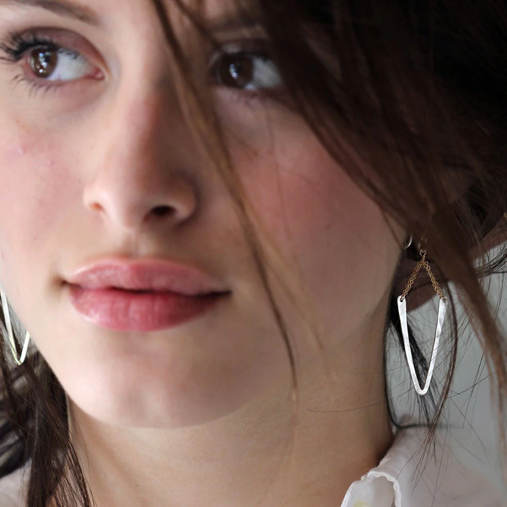 Deep Chevron Earrings - Image 2
