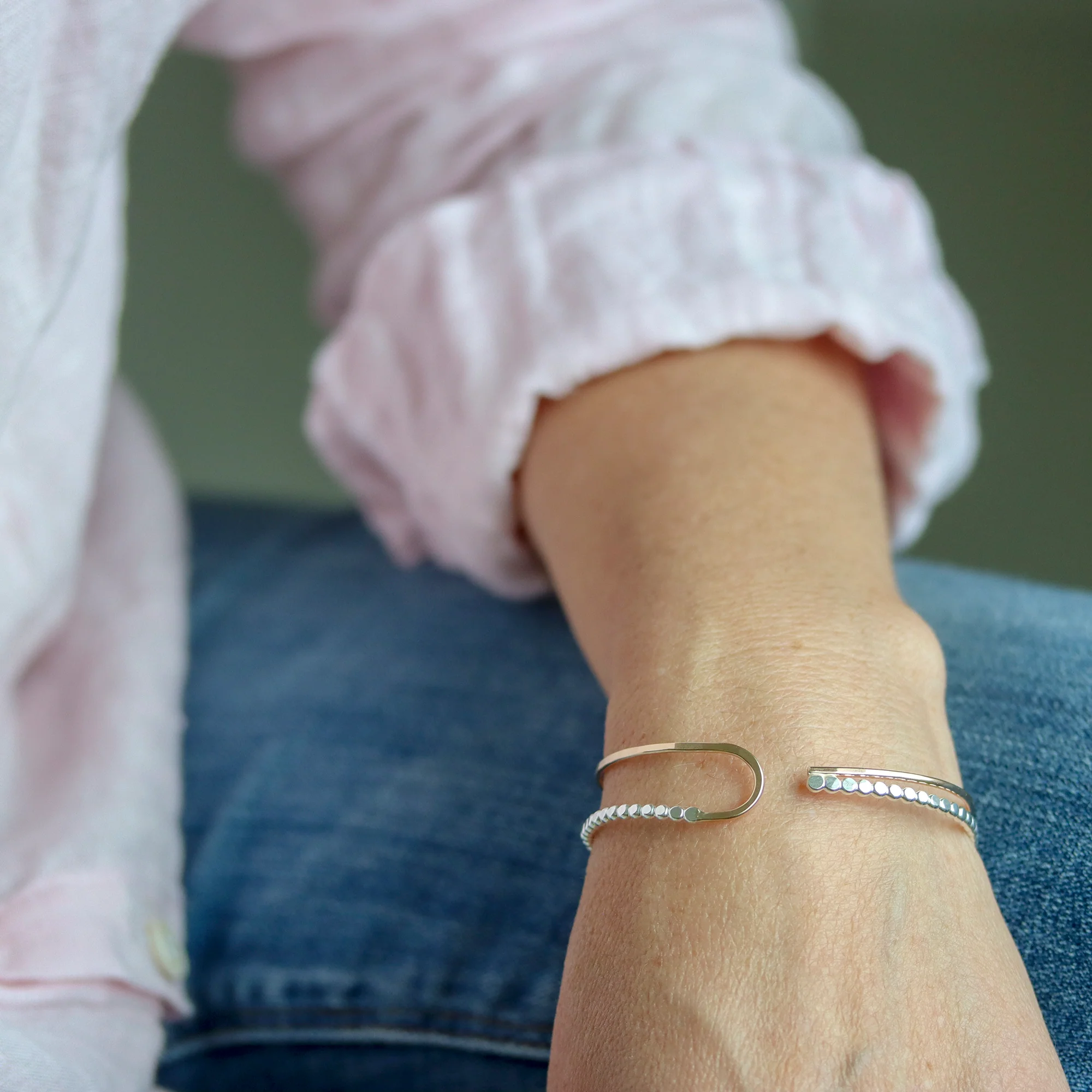 Dots and Lines Cuff - Image 2