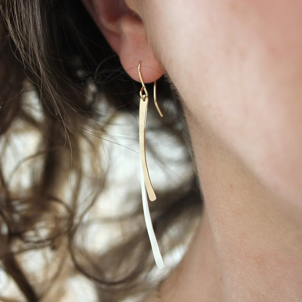 Double Arc Earrings - Image 2