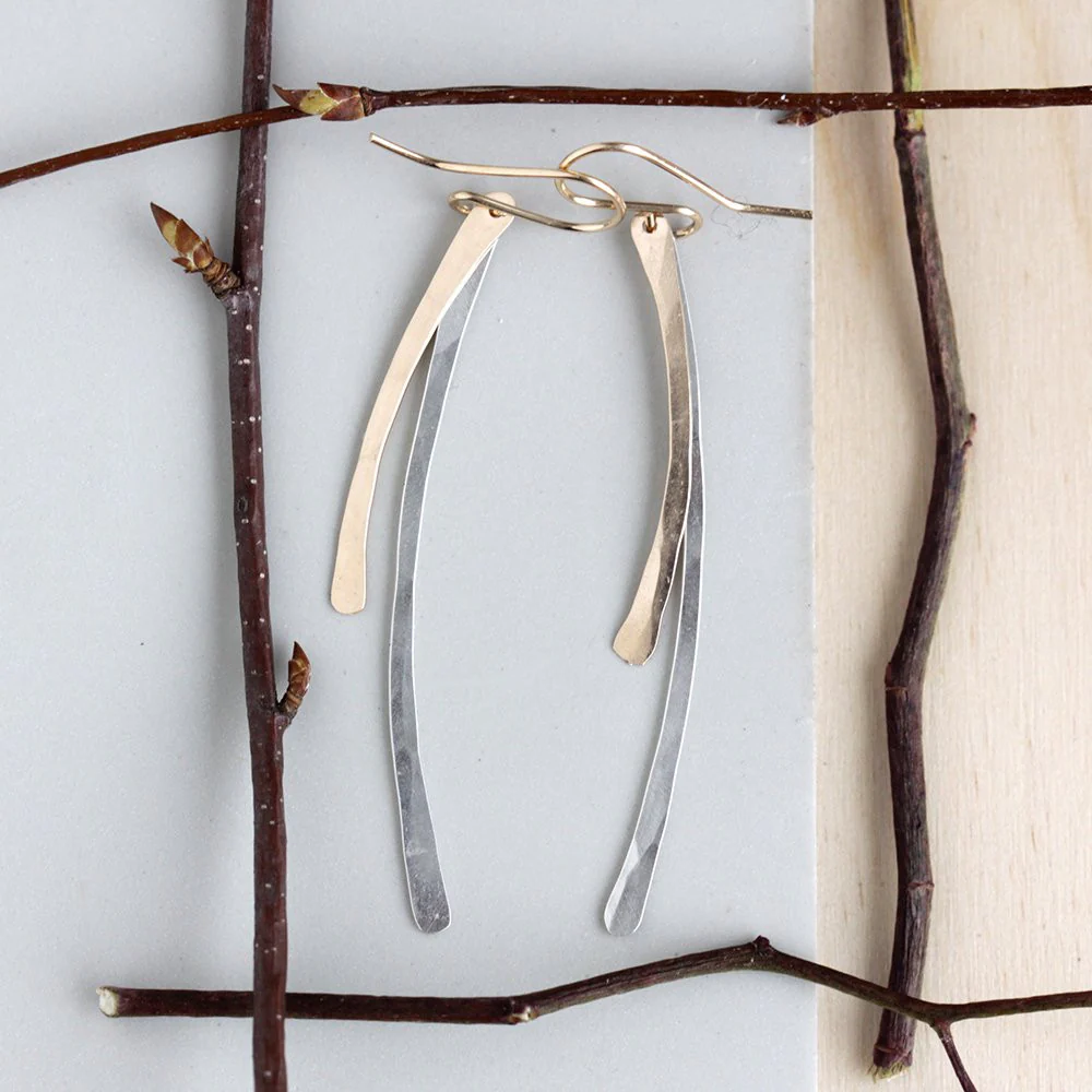 Double Arc Earrings - Image 4