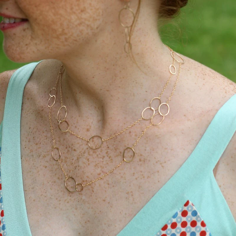 Double Wrap Amelia Necklace - Image 3