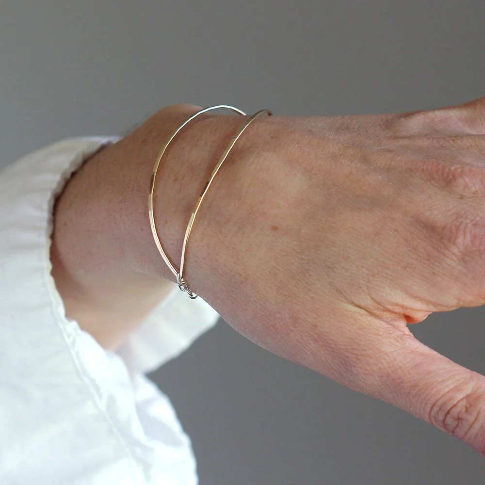 Ellipse Demi Cuff Bracelet - Image 2