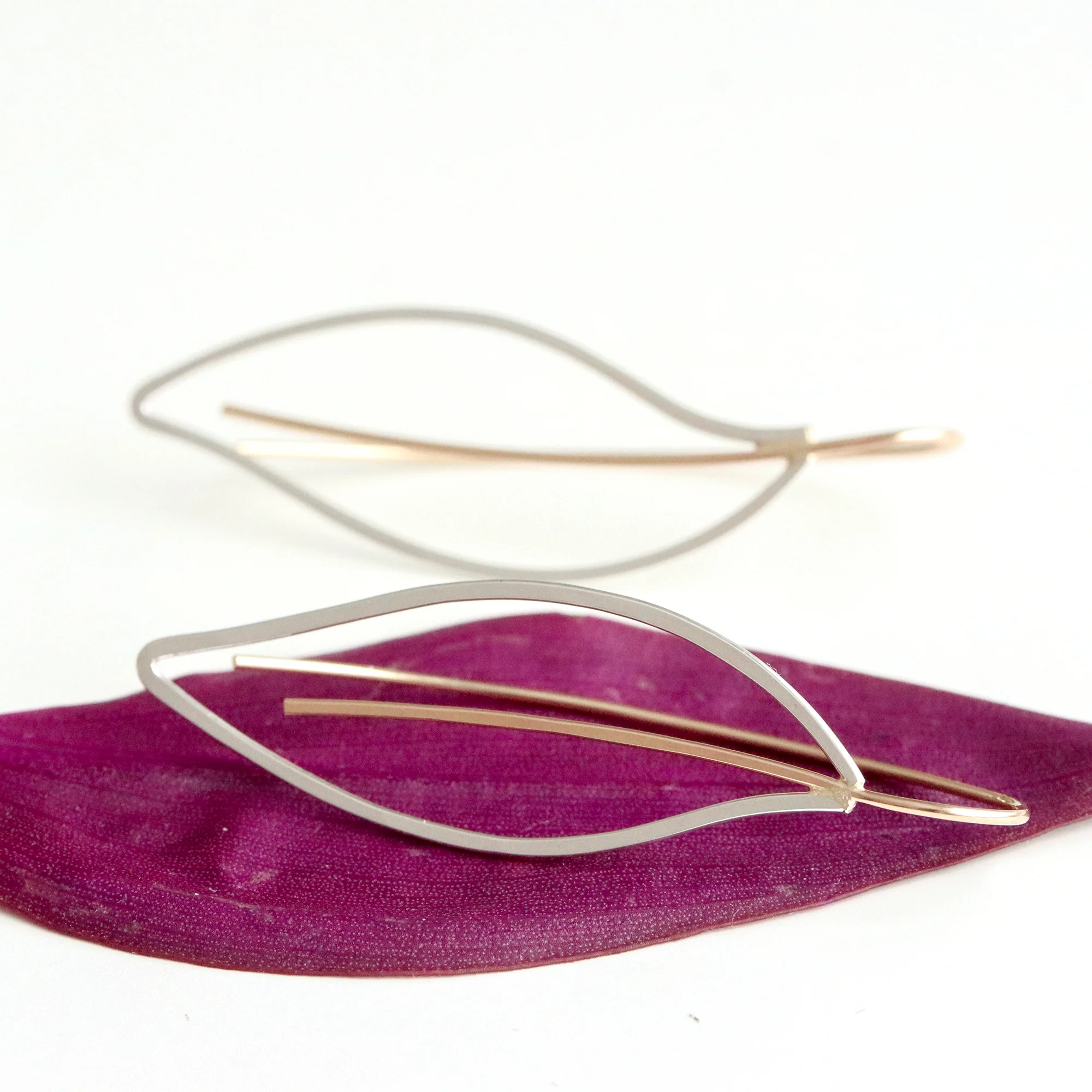 Elm Leaf Earrings - Image 5