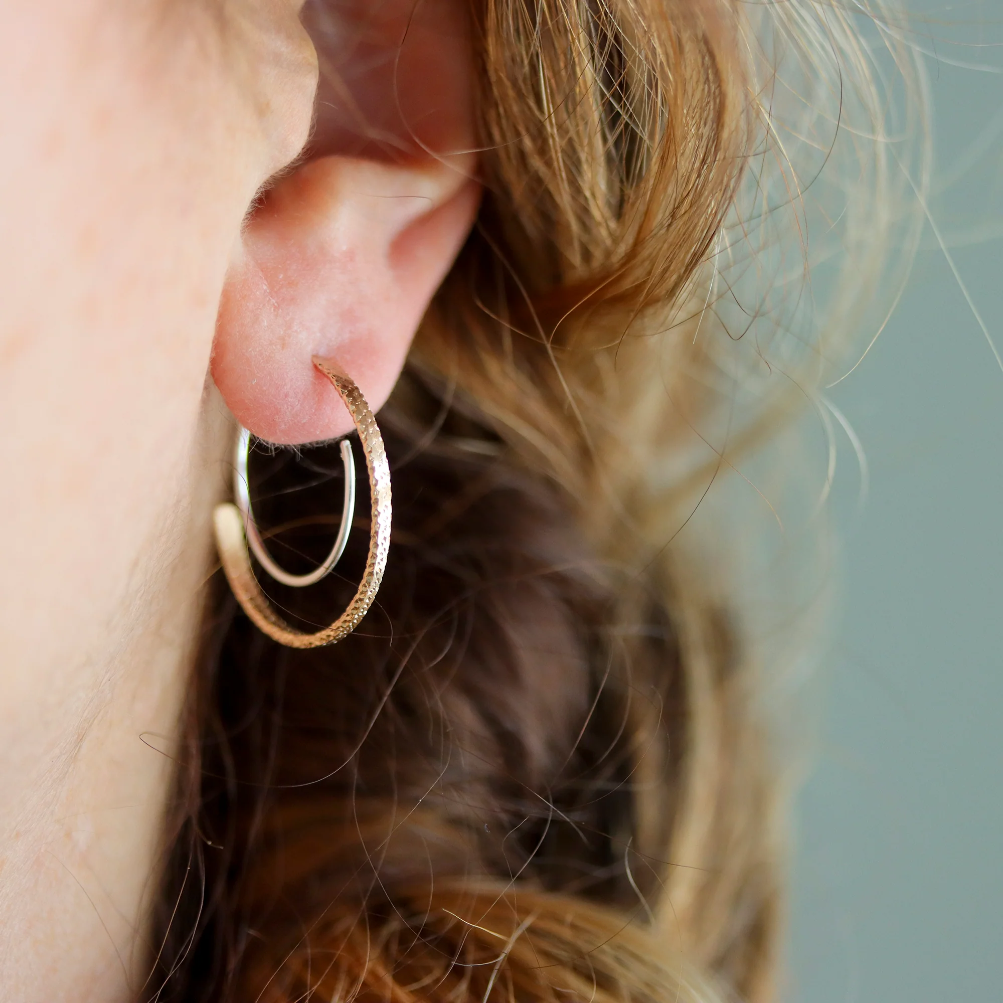 Galaxy Swirl Hoops - Image 3