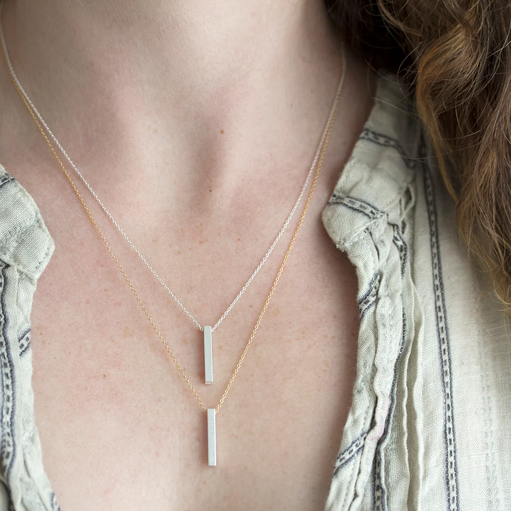 Grava Necklace & Bit Posts Set - Image 4