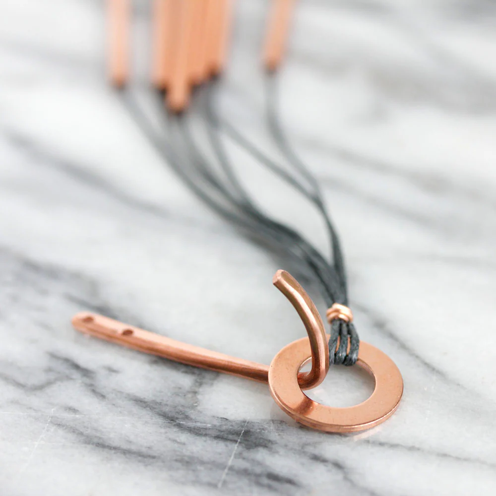 Hand Forged Copper Hook - Image 2