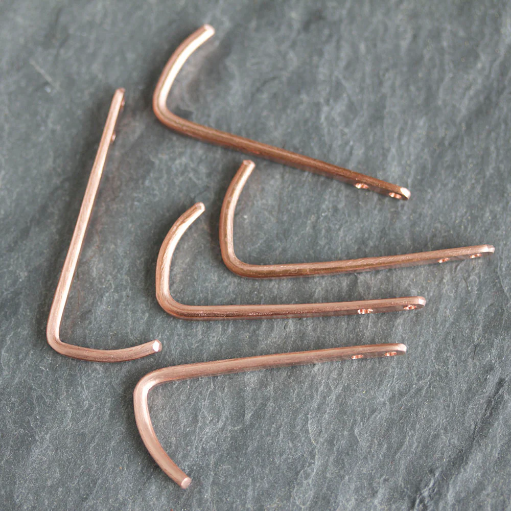 Hand Forged Copper Hook - Image 3