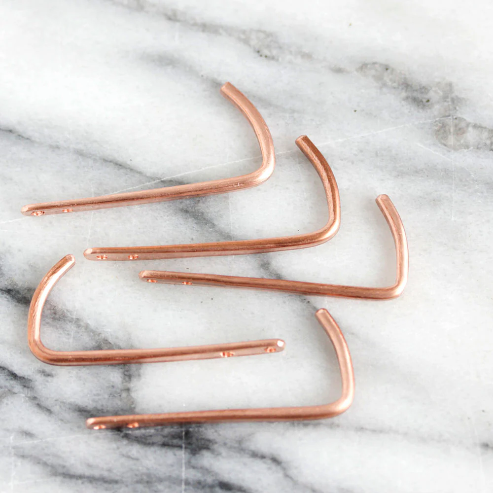 Hand Forged Copper Hook - Image 4