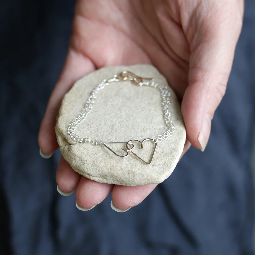 Linked Heart Bracelet - Image 5