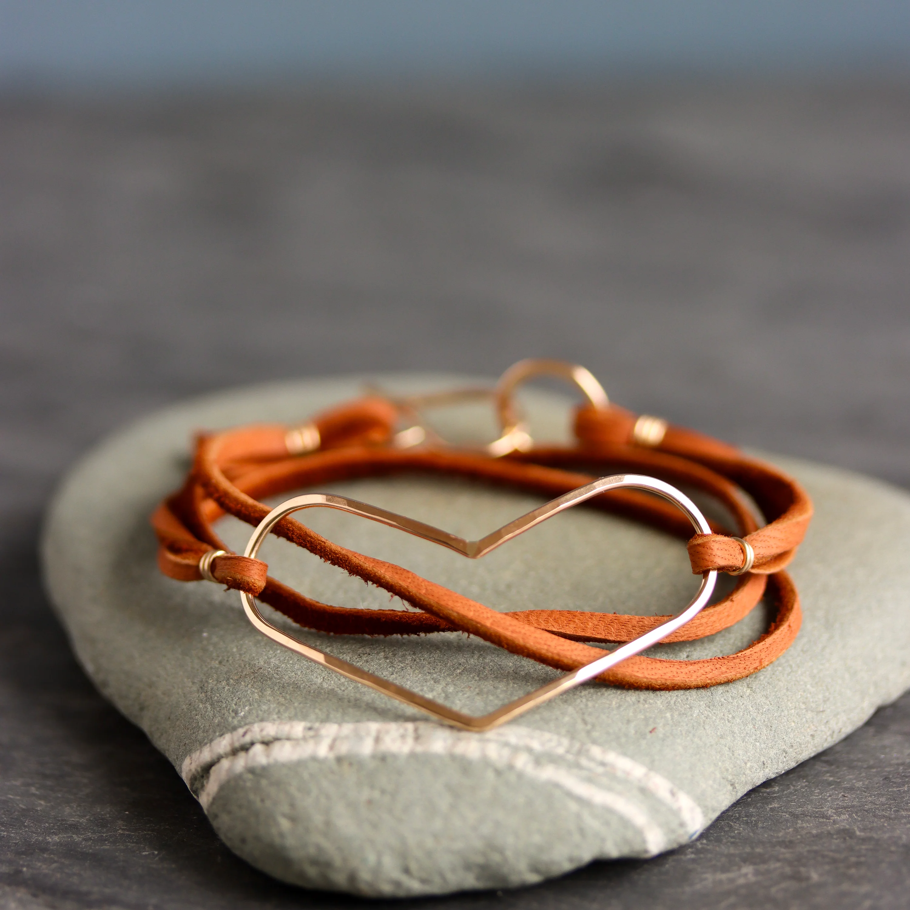 Heart Wrap Bracelet