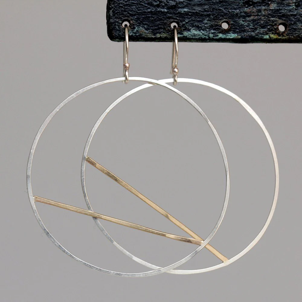 Horizon Hoop Earrings - Image 2