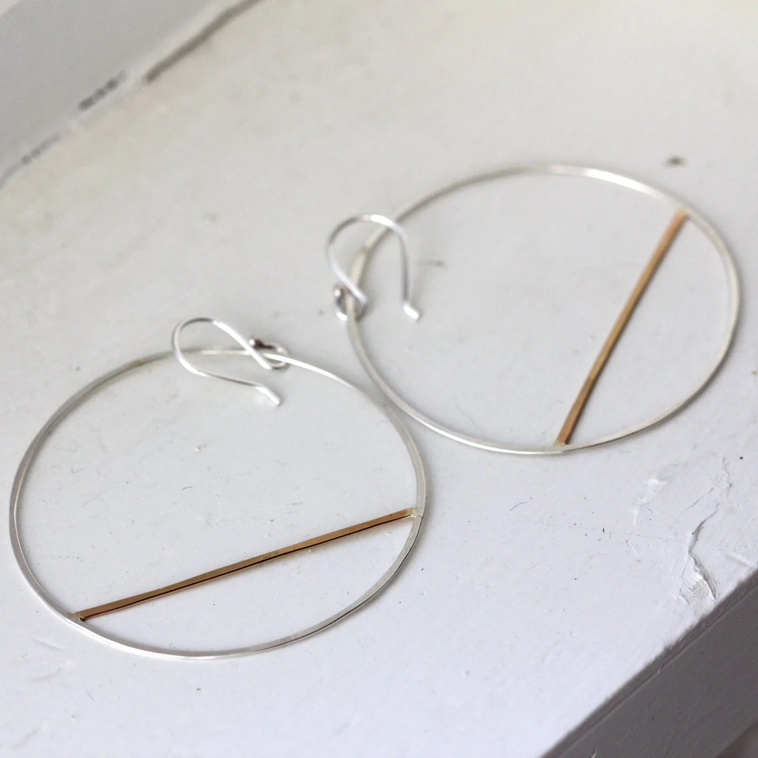 Horizon Hoop Earrings - Image 3