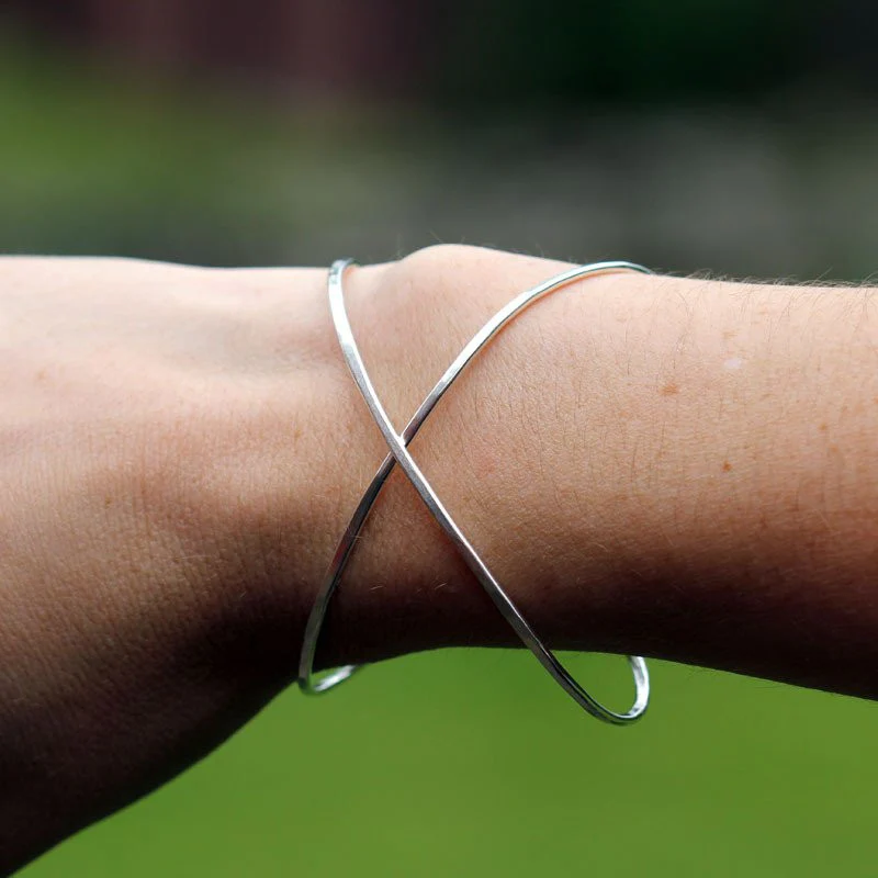 Infinity Cuff Bracelet - Image 2