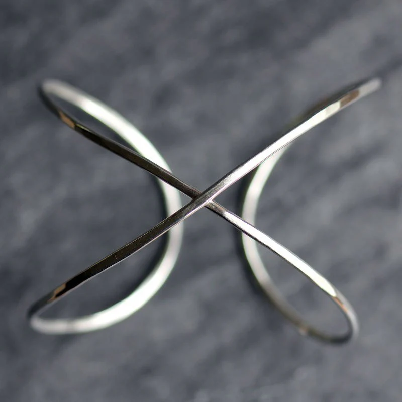 Infinity Cuff Bracelet - Image 3