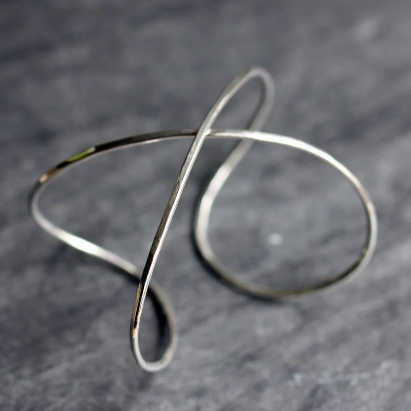 Infinity Cuff Bracelet - Image 4