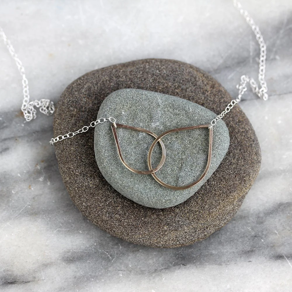 Mima Teardrop Necklace - Image 3