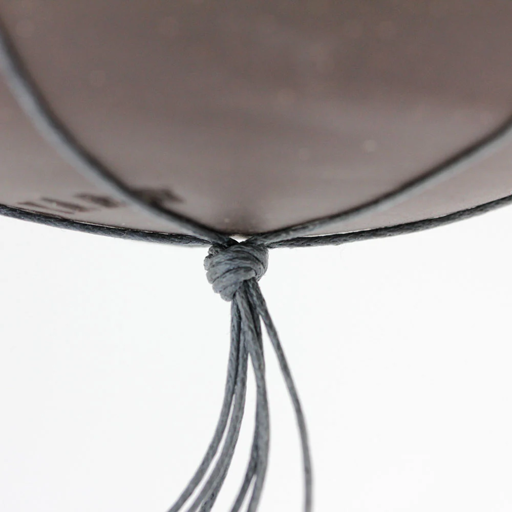Mini Plant Hanger in Copper and Grey Cotton - Image 5