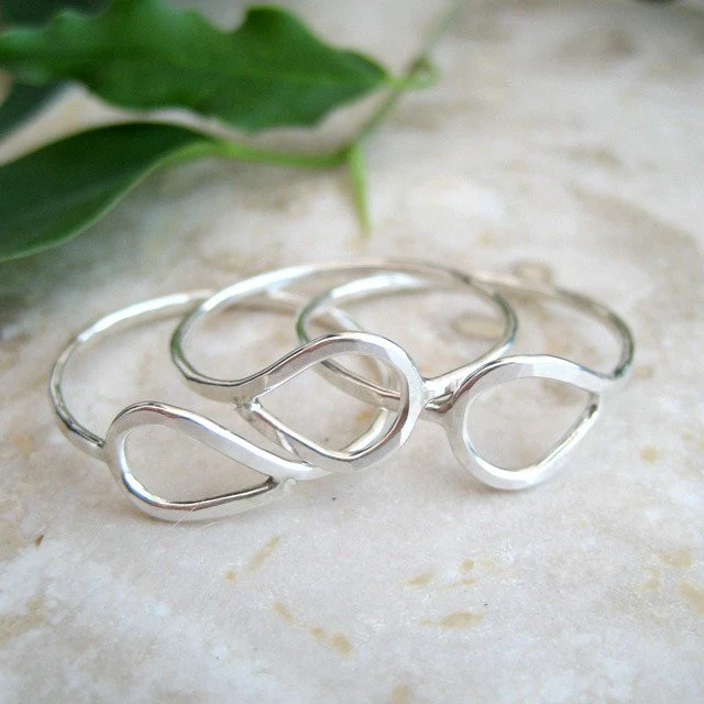 Petal Stacking Rings - Set of 3 - Image 4