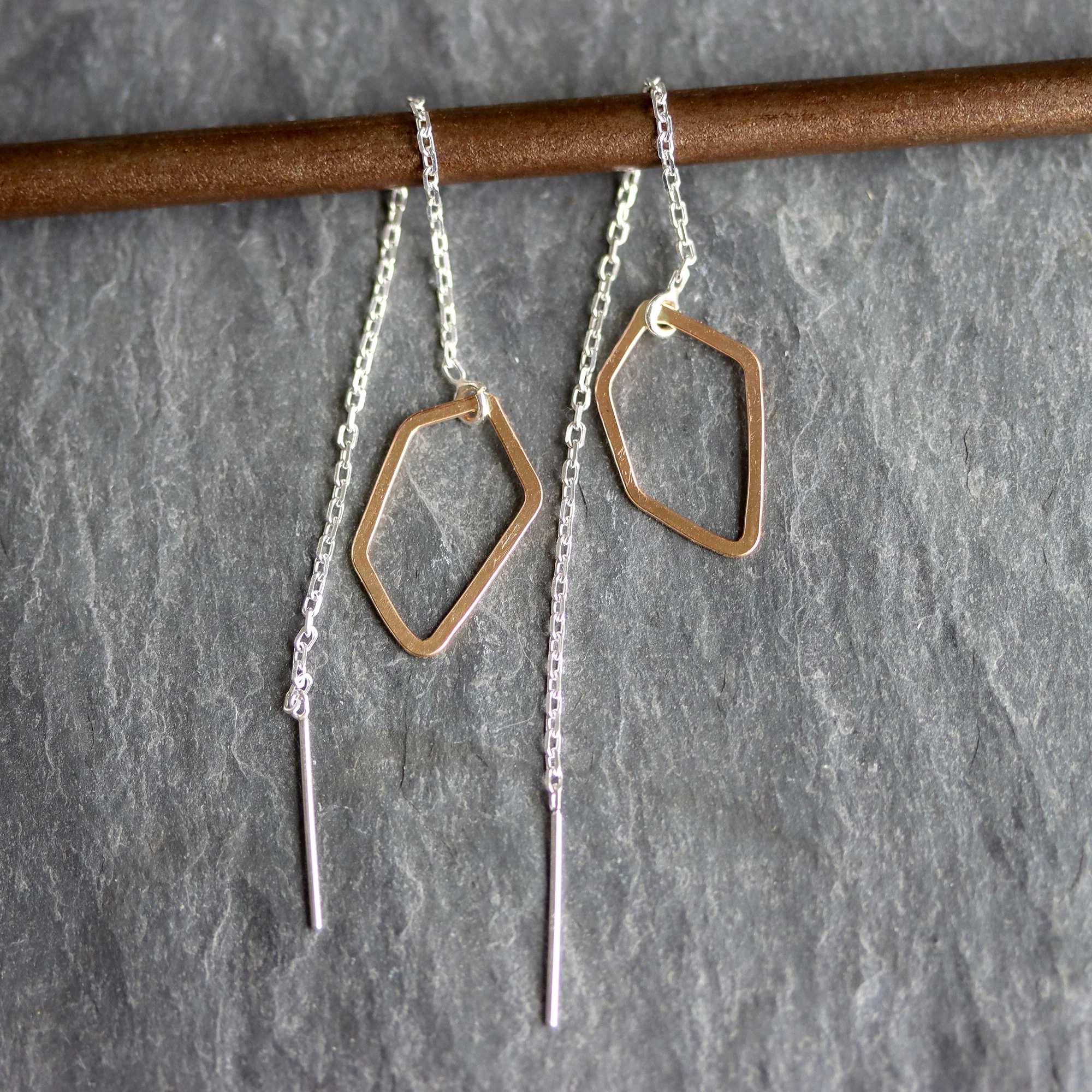 Petra Threader Earrings - Image 3