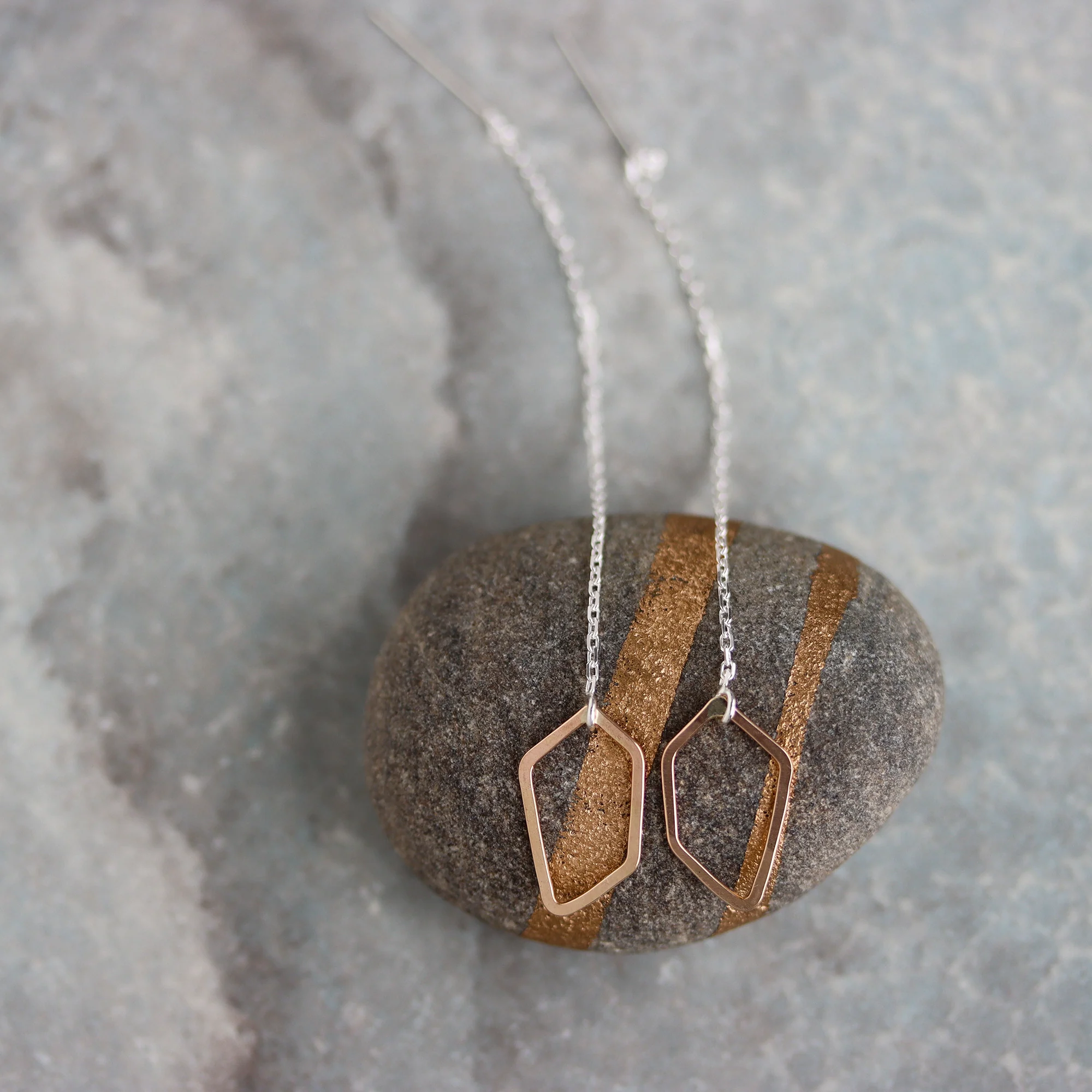 Petra Threader Earrings - Image 4