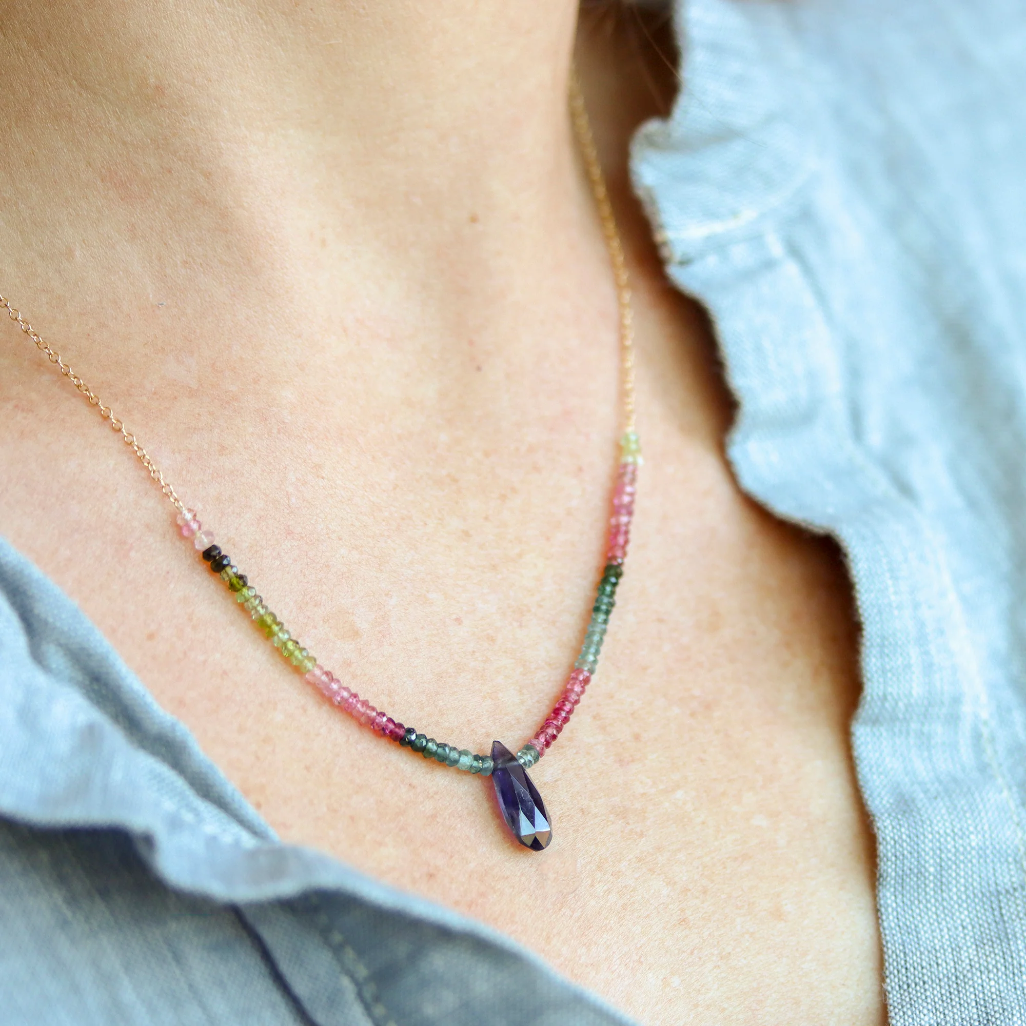 Rainbow Necklace - Image 2