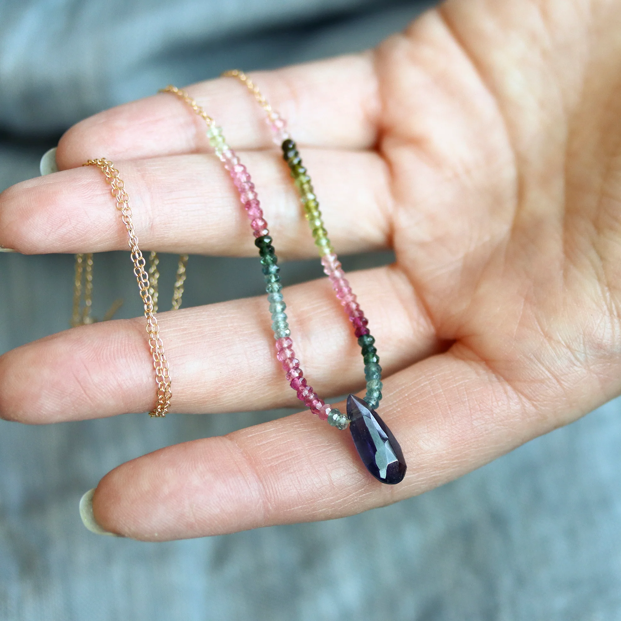 Rainbow Necklace - Image 4