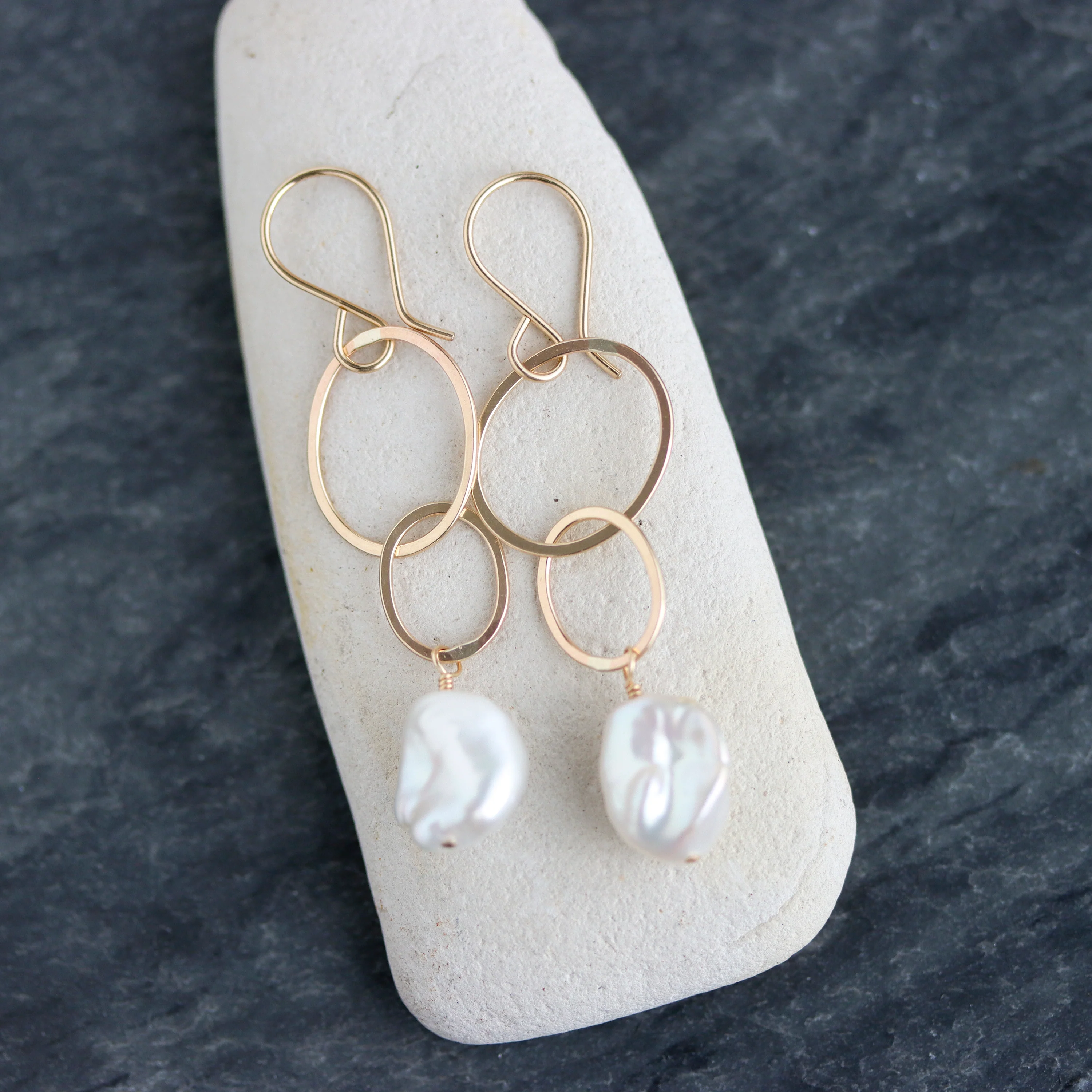 Sophia Pearl Drop Earrings - Image 2