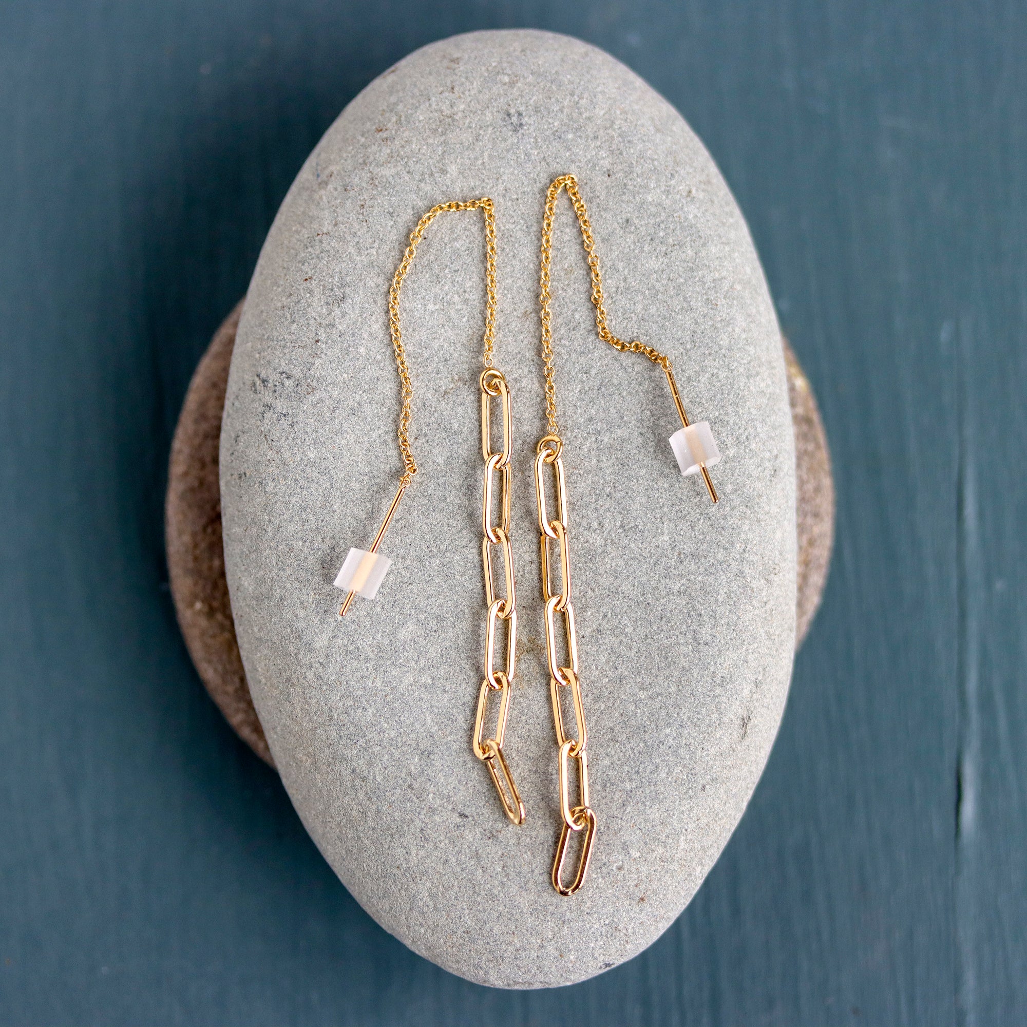 Sphinx Threader Earrings - Image 2