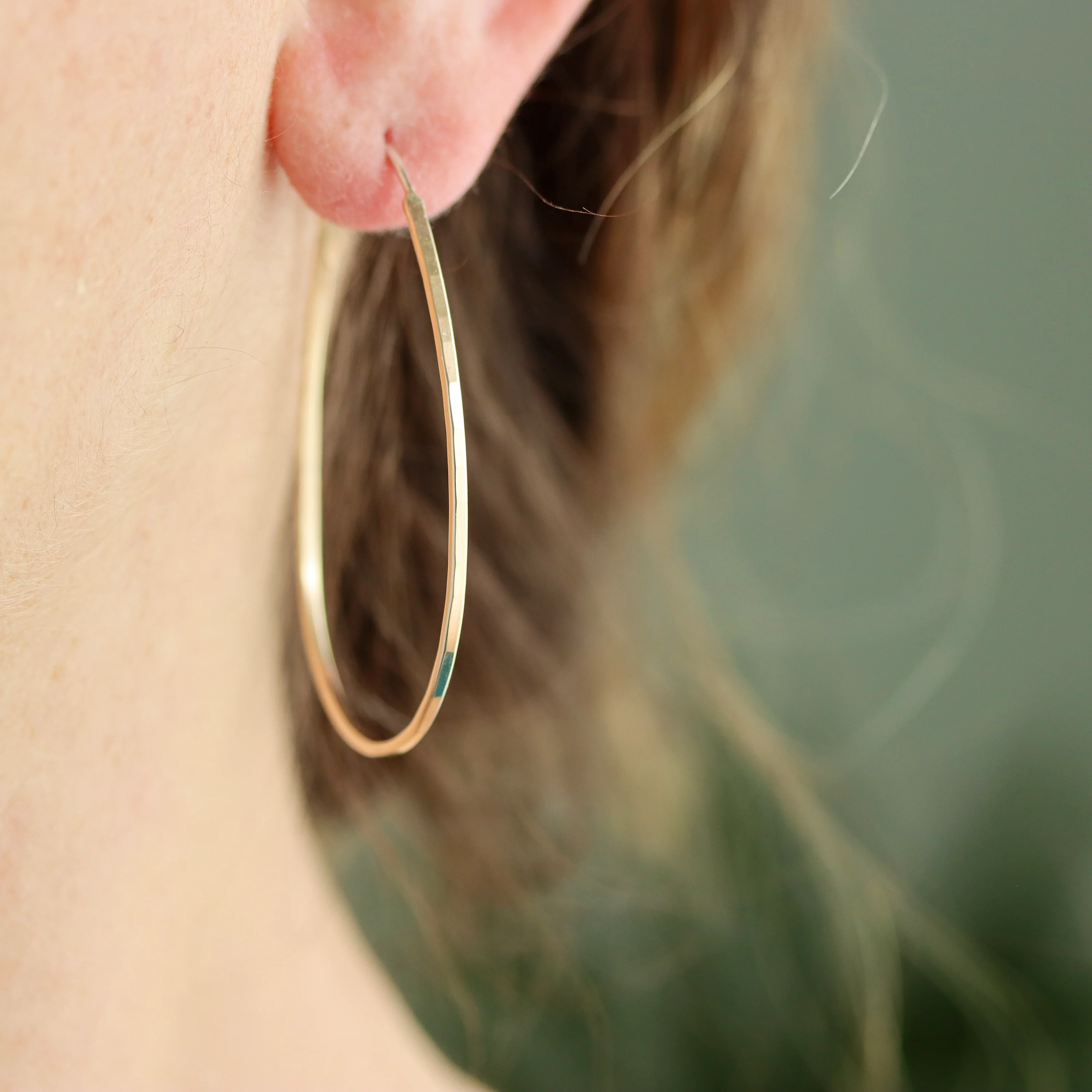 Vessel Hoop Earrings - Image 2