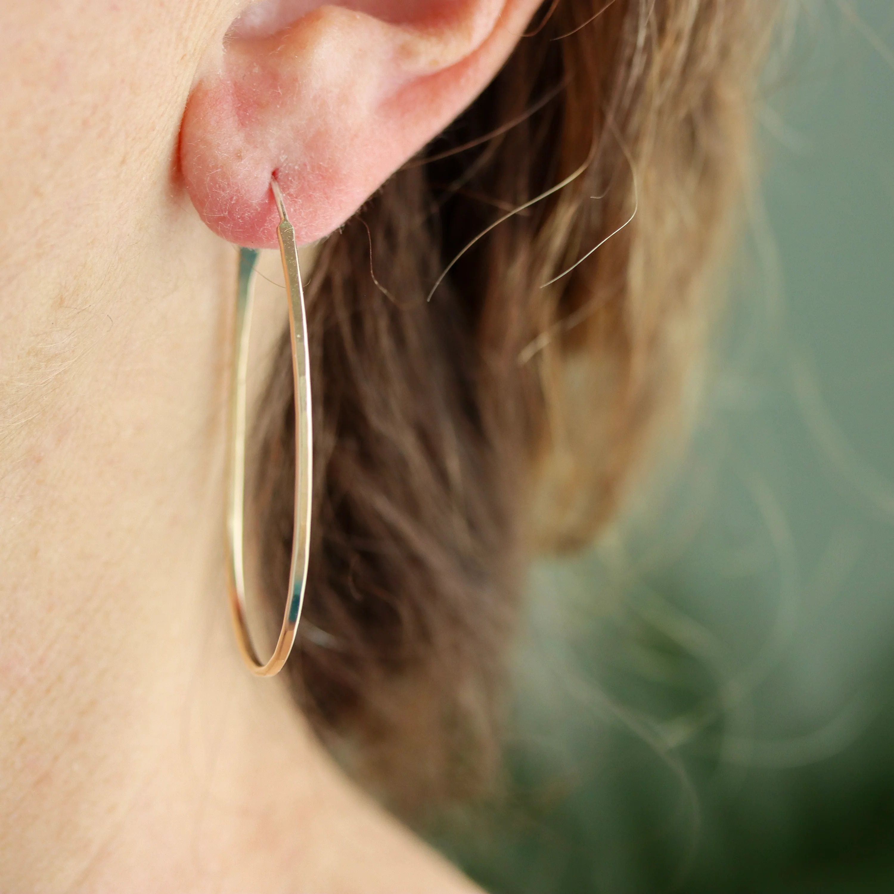 Vessel Hoop Earrings - Image 3