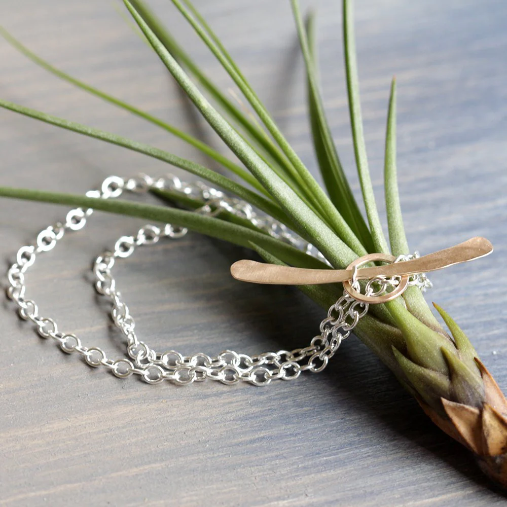 Whale Tail Double Wrap Bracelet - Image 4
